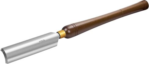 2-Inch HSS Spindle Roughing Gouge, Lathe Chisel for Wood Turning | M2 High-Speed Steel With HRC60 Hardness, Precision Ground Cutting Edge, Ideal Spindle Roughing Tool For Wood Lathe Turning in Kuwait