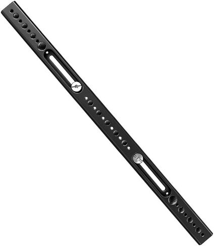 Camera NATO Rail Compatible with DSLR Cameras, Aluminum Alloy Extended NATO Slide Rail with 1/4" 3/8" ARRI Holes in Kuwait