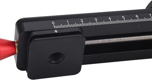 W160 Macro Rail Slider for Mirrorless Cameras, High Accuracy Aluminum Alloy Focus Rail with Quick Release Plate and 1/4 Screw Hole for Macro Photography in Kuwait