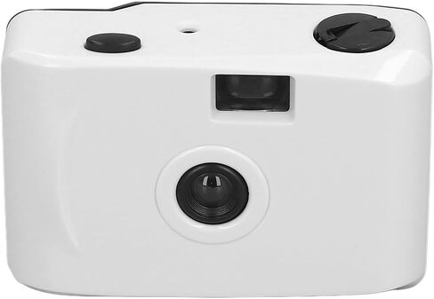 Yosoo Health Gear Reusable 35MM Film Camera, Water ToleranceOutdoor Snorkeling Camera with 1/100s Shutter Speed, F/9 28MM Lens (Black White) in Kuwait