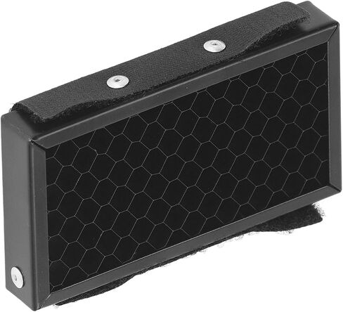 Diyeeni 50 Degree Grid Camera Flash Cover Light Diffuser with Rubber Mount for Speedlight Studio Photography Moonlight Equipment in Kuwait