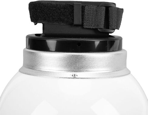 15cm Speedlight Softbox Diffuser Ball Fit Square Head Camera Flashes, 360 Soft Light Sphere Flash Modifier with Hook Loop Strap, Flash Diffuser for Portrait Wedding Photo in Kuwait
