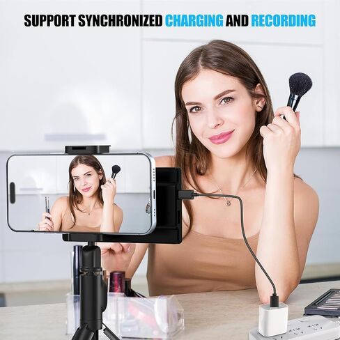 5" Selfie Monitor Screen with Bluetooth Remote for Vlog Streaming | 5-in low latency back camera monitor with clip bracket and Bluetooth remote, for vlogging, TikTok and YouTube live broadcast in Kuwait