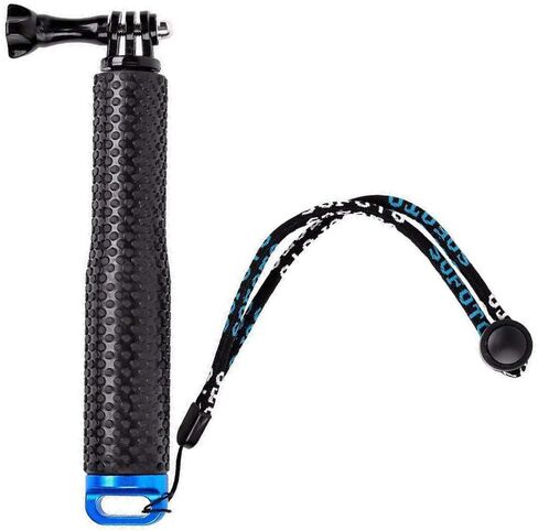 Toddmomy Waterproof Aluminum Alloy Camera Monopod 19-inch Telescopic Compact Monopod for Digital Cameras and Camcorders with Rubber Grip, Multi-Purpose Photography Accessories for Outdoor in Kuwait