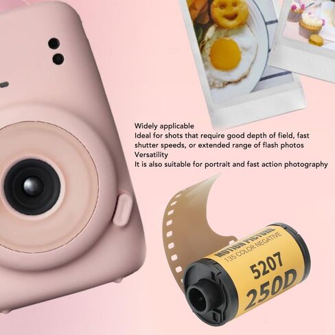 12 Sheets 35mm Color Print Film – ECN 2 Process, ISO 200-250 for 135 Camera, High Contrast & Wide Exposure Range, Vibrant Colors in Kuwait