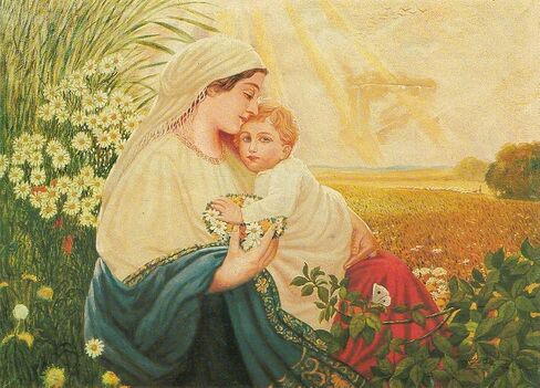 Generic : Adolf Hitler : Mary with Jesus : 1913 : Archival Quality Art Print in Kuwait