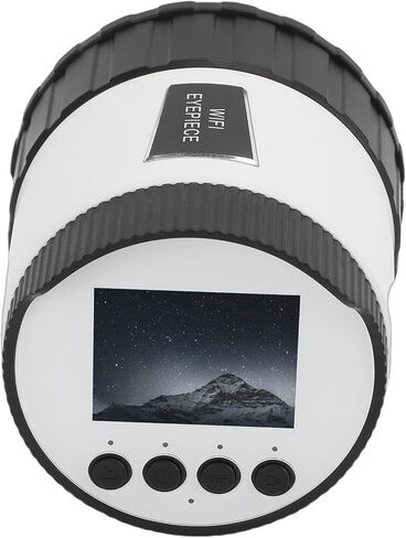 Fabater WiFi Telescope Camera Eyepiece, 2K HD Video 16MP Photos 2 Inch Screen Remote Viewing 230 Min Battery Wireless Digital Eyepiece, 2K Electronic with USB C Charging 256GB in Kuwait