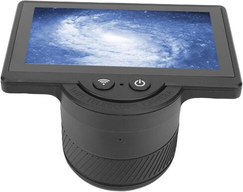 WALFRONT WiFi Electronic Eyepiece Telescope Image HD Amplifier 4.3in TFT Screen 1MP for Monocular Binoculars Astronomical Telescope Microscope Eyepiece in Kuwait