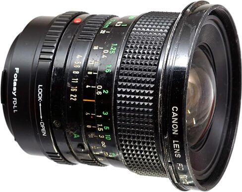 Fotasy FD Mount Lens to L Adapter, Copper, FD Lens Adapter to L Mount, Compatible with Panasonic S1/S1H/S1R/S4/S5 Leica SL/SL2 TL/TL2 TL Leica T Sigma fp/fp L Mirrorless Camera in Kuwait