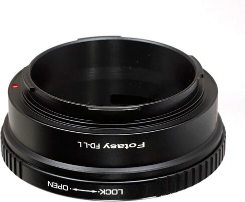 Fotasy FD Mount Lens to L Adapter, Copper, FD Lens Adapter to L Mount, Compatible with Panasonic S1/S1H/S1R/S4/S5 Leica SL/SL2 TL/TL2 TL Leica T Sigma fp/fp L Mirrorless Camera in Kuwait