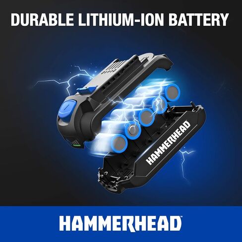 Hammerhead 20V Cordless 2-Tool Combo Kit: Drill and Impact Driver with 1.5Ah Battery and Charger - HCC2020 in Kuwait