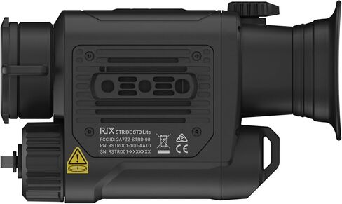 RIX Stride ST3 Lite 384 Thermal Monocular – Helmet‑Mounted 1x, Compact & Versatile Night Vision, Handheld & Vehicle Use, Wide FOV in Kuwait