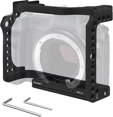 EOS R Camera Cage, EOS R Cage for Canon EOS R Camera Case Camera Rig Cold Shoe in Kuwait