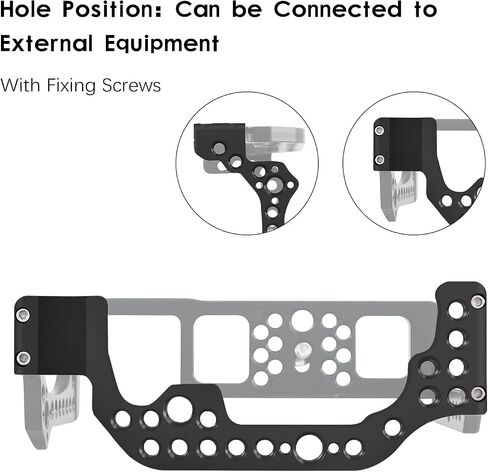 EOS R Camera Cage, EOS R Cage for Canon EOS R Camera Case Camera Rig Cold Shoe in Kuwait