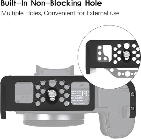 EOS R Camera Cage, EOS R Cage for Canon EOS R Camera Case Camera Rig Cold Shoe in Kuwait