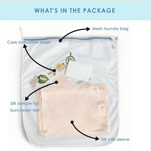 100% Mulberry Silk Crib Sleeve for Baby Hair Loss Prevention, Premium 23 Momme Natural Silk Bassinet Sheet for Bassinets/Cradles/Cots/Cribs (Champagne) in Saudi Arabia
