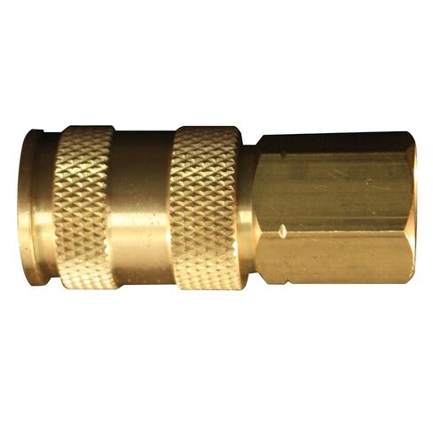 Milton Industries S-765 1/4-Inch & S-766 3/8-Inch HI-Flo V-Style Brass Body Air Couplers in Kuwait