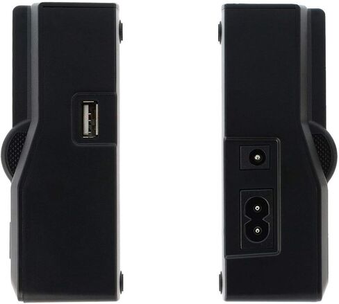 LCD Dual Quick Battery Charger Compatibility for Hitachi DZ-BD10H, DZ-BD10HA, DZ-BD7H, DZ-BD7HA, DZ-BD7HE Camcorder in Kuwait