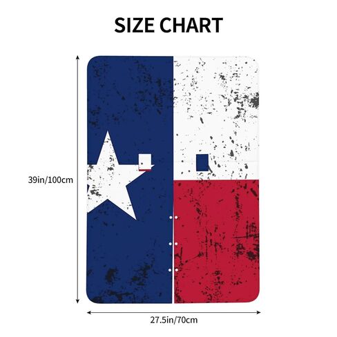 Vintage Texas State Flag Baby Car Seat Cover & Breastfeeding Nursing Cover - Breathable Stretch Fabric Multi-Use Nursing Cover for Breastfeeding in Kuwait