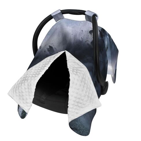 Powerful Tornado Baby Car Seat Cover & Breastfeeding Nursing Cover - Breathable Stretch Fabric Multi-Use Nursing Cover for Breastfeeding in Kuwait