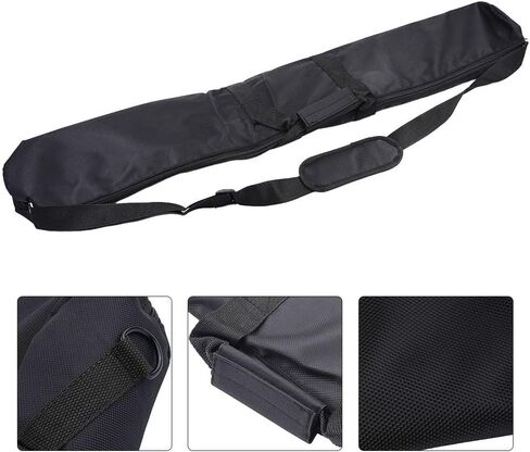 Tripod Stand Carrying Bag for Mic, Photography, and Lighting Stands – 40-120 cm Adjustable, Lightweight Nylon Travel Case with Shoulder Strap(100cm) in Kuwait