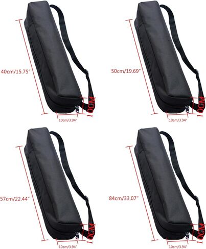 Tripod Carrying Bag with Shoulder Strap, Heavy Duty 600D Canvas Zippered Case for Photography Light Stands, Studio Umbrella and Artist Folding Painting Easels in Kuwait