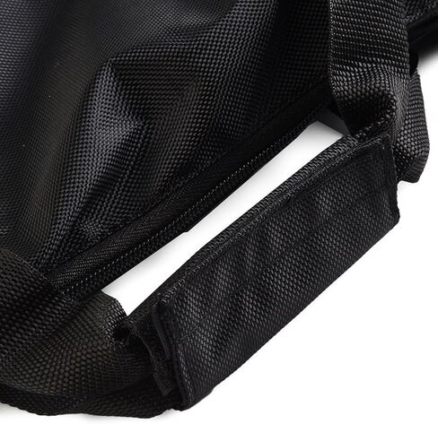 Tripod Stand Carrying Bag 16-47 Inch, Waterproof Oxford Travel Case with Shoulder Strap for Mic, Photography Light or Speaker Stand, Foldable Storage with Smooth Zippers, Black(110cm) in Kuwait
