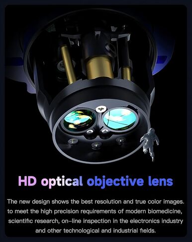 MECHANIC D65T-B11 Industrial Trinocular Stereo Microscope – 6.5X-65X Continuous Zoom with 1:10 Objective Ratio for Precision PCB Repair in Kuwait