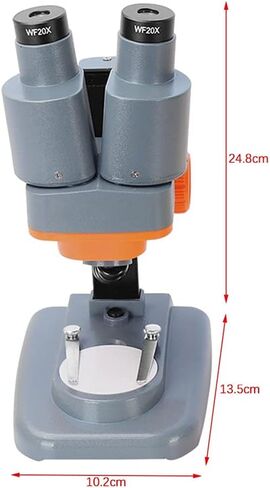 40X Binocular Stereo Microscope for PCB Solder Mineral Specimen Watching Kids Science Education Phone Repair Tool in Kuwait