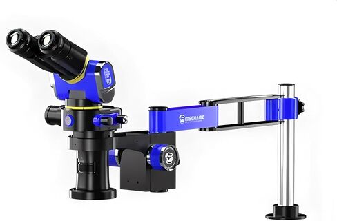 MECHANIC SMART EYE SE7045-M6 Trinocular Stereo Microscope with Dual Positioning Swing Arm Mobile Phone PCB Repair Tools in Kuwait