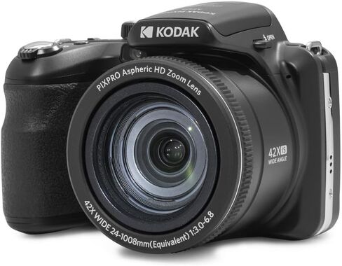 KODAK PIXPRO AZ425 20MP Digital Camera, 42x Optical Zoom, OIS, White | 1080p Full HD Video, 24mm Wide Angle Lens, 3 Inch LCD, Bridge Camera, Li-Ion Battery, Wildlife and Sports in Saudi Arabia