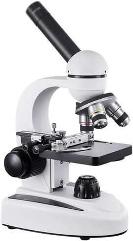 Microscope 2000x Monocular with Mobile Phone Clip On Glass Slide Optical in Kuwait
