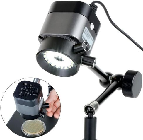 1080p 2MP Digital Microscope with Articulating Arm in Kuwait