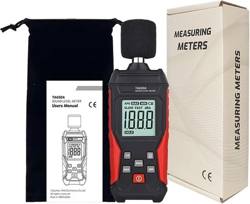 TA8123 200000Lux Digital Illuminance Lux Meter Display | Wide-range sensor measures illuminance in Lux or FC with clear display, data hold and portable operation in Kuwait