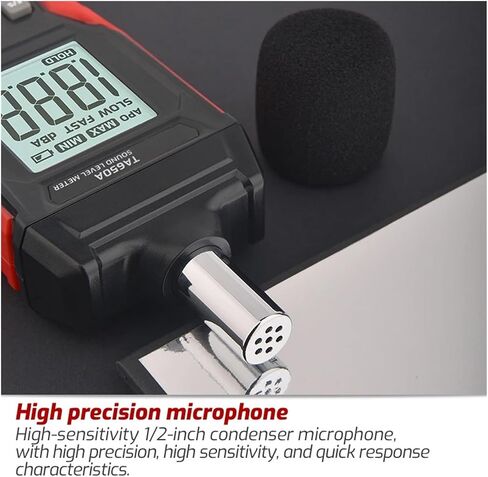 TA8123 200000Lux Digital Illuminance Lux Meter Display | Wide-range sensor measures illuminance in Lux or FC with clear display, data hold and portable operation in Kuwait