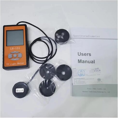 Digital Irradiance and Optical Power Meter for LED and Infrared Light | Measures optical irradiance or power from LED and infrared sources for lighting, laboratory and production tests in Kuwait