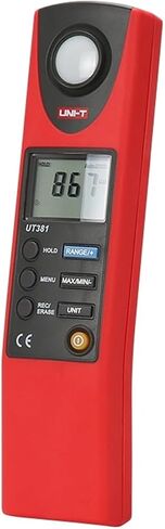UT381 UT382 Digital Illuminance Lux Meter Data Hold Display | Wide-range sensor measures illuminance in Lux or FC with clear display, data hold and portable operation(UT381) in Kuwait