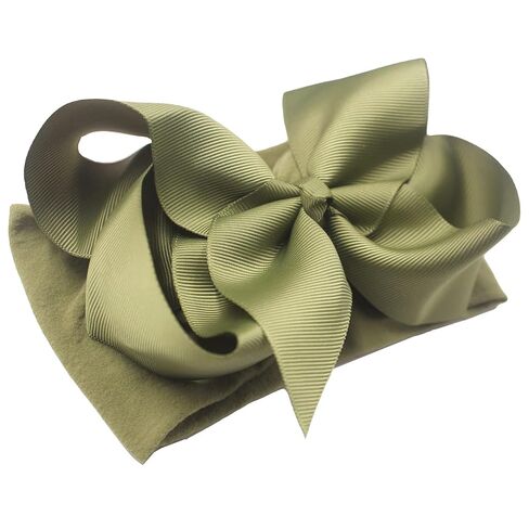 20Colors Baby Girls Headbands 6Inch Big Bows for Newborns Infants Toddlers in Kuwait