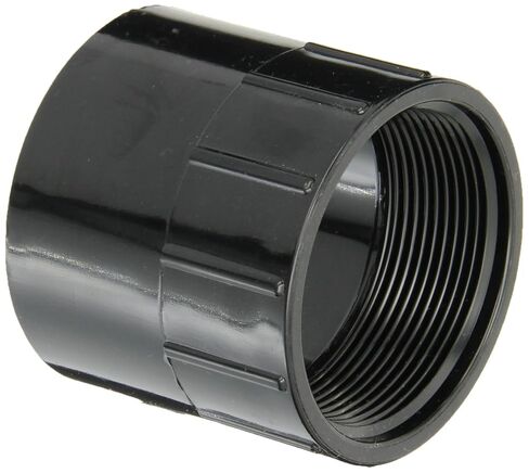 Spears 435-B Series PVC Pipe Fitting, Adapter, Schedule 40, Black, 2" Socket x 2" NPT Female in Kuwait