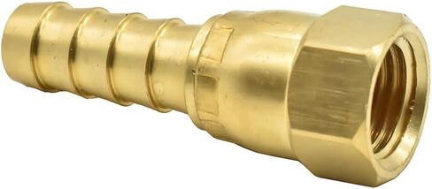 Interstate Pneumatics FFS146 Brass Hose Fitting, Connector, 3/8 Inch Swivel Barb x 1/4 Inch Female NPT End in Kuwait