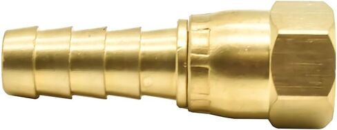 Interstate Pneumatics FFS146 Brass Hose Fitting, Connector, 3/8 Inch Swivel Barb x 1/4 Inch Female NPT End in Kuwait