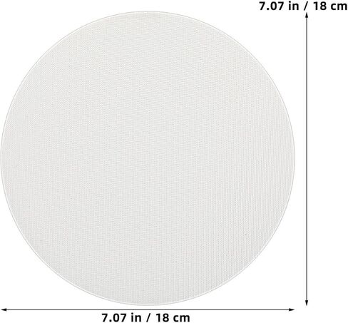 Kichvoe 2pcs 18cm Ceiling Light Diffuser Soft Lampshade Anti-glare Plastic Shade for Nursery and Bedroom Eye Protection in Kuwait