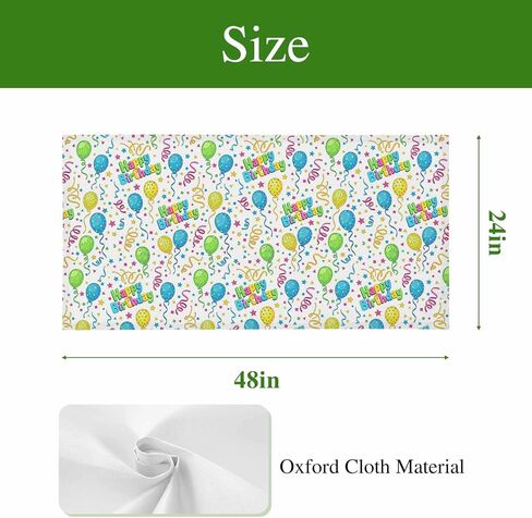 Happy Birthday Magnetic Fluorescent Light Covers for Ceiling Lights 2x4 Ft,Cartoon Funny Coloured Ribbon Balloon Office Classroom Kitchen Drop Ceiling Light Covers Lighting Filters Shade Panel 3 Packs in Kuwait