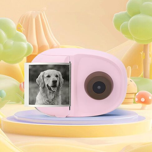 FTVOGUE AI Printer Voice Sticker Photo Printer AI Voice Chat 2.8 Inch Touch Screen with Recognition 30M Species 200 300DPI for Home Study Office Label Making in Kuwait