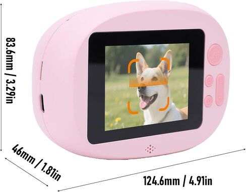 FTVOGUE AI Printer Voice Sticker Photo Printer AI Voice Chat 2.8 Inch Touch Screen with Recognition 30M Species 200 300DPI for Home Study Office Label Making in Kuwait