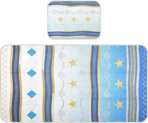 Bohemian Colored Lines Cooling Baby Waterproof Crib Mattress pad 28" x 52" Absorbent Mattress Protector pad for Baby&Toddler in Kuwait
