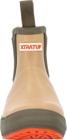 XTRATUF 7" Women’s Legacy Ankle Deck Boot - Size 6, Legacy Sahara - 100% Waterproof Latex Rubber Footwear - Slip & Chemical-Resistant Protection - Cushion Insoles in Kuwait