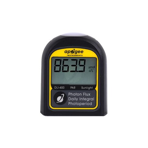 DLI-400 PAR, Daily Light Integral, and Photoperiod Meter - PAR 400-700 nm (Sunlight Only) Light Measurement Tool for Plants & Agriculture in Kuwait