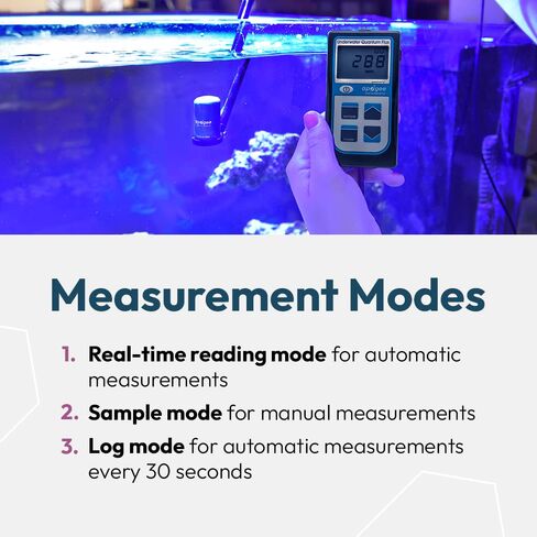 MQ-510 Full-Spectrum Quantum PAR Meter, for Underwater/Reef Tank Precision Light Measurement - All Light Sources Including LEDs in Kuwait
