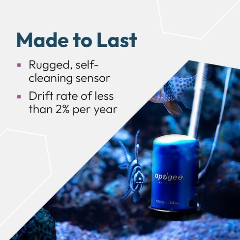 MQ-510 Full-Spectrum Quantum PAR Meter, for Underwater/Reef Tank Precision Light Measurement - All Light Sources Including LEDs in Kuwait